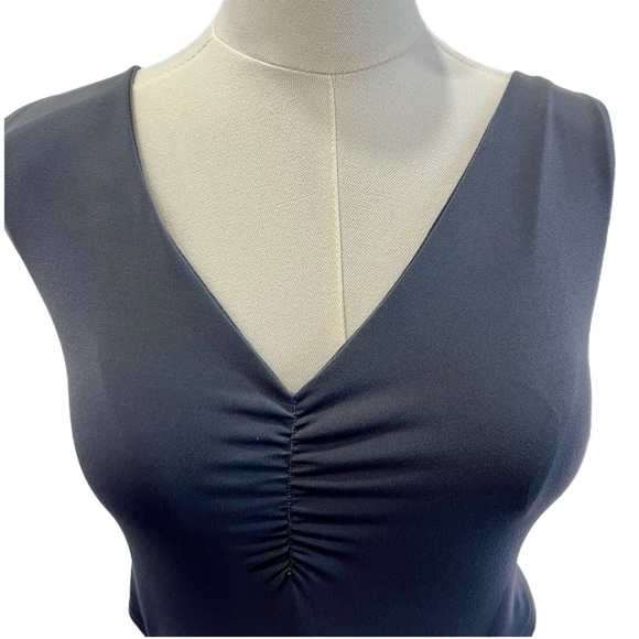 Culte Femme by Hindy Weber-Tantoco Charcoal Gray Sleeveless Maxi with Cutouts - Picture 5 of 7